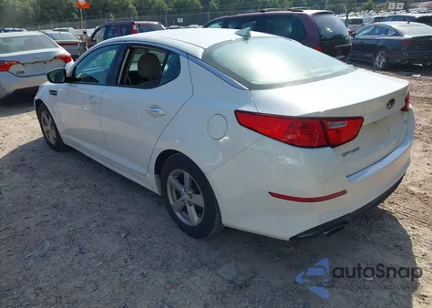 2015 Kia Optima Lx from USA, damaged, VIN 5XXGM4A76FG403896